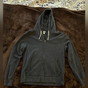 J crew full zip hoodie